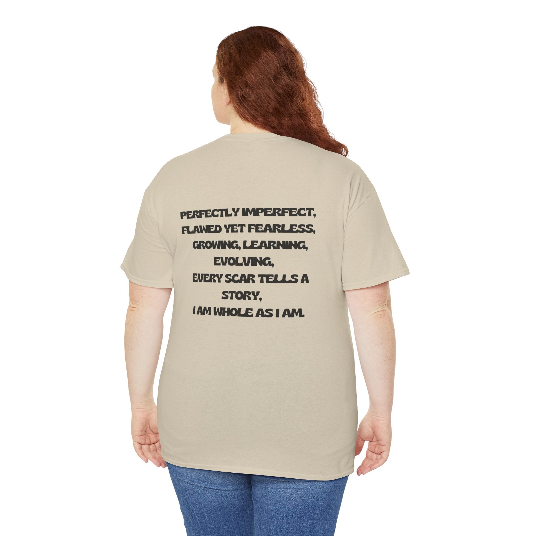 Perfectly Imperfect Minimalist Unisex T-Shirt