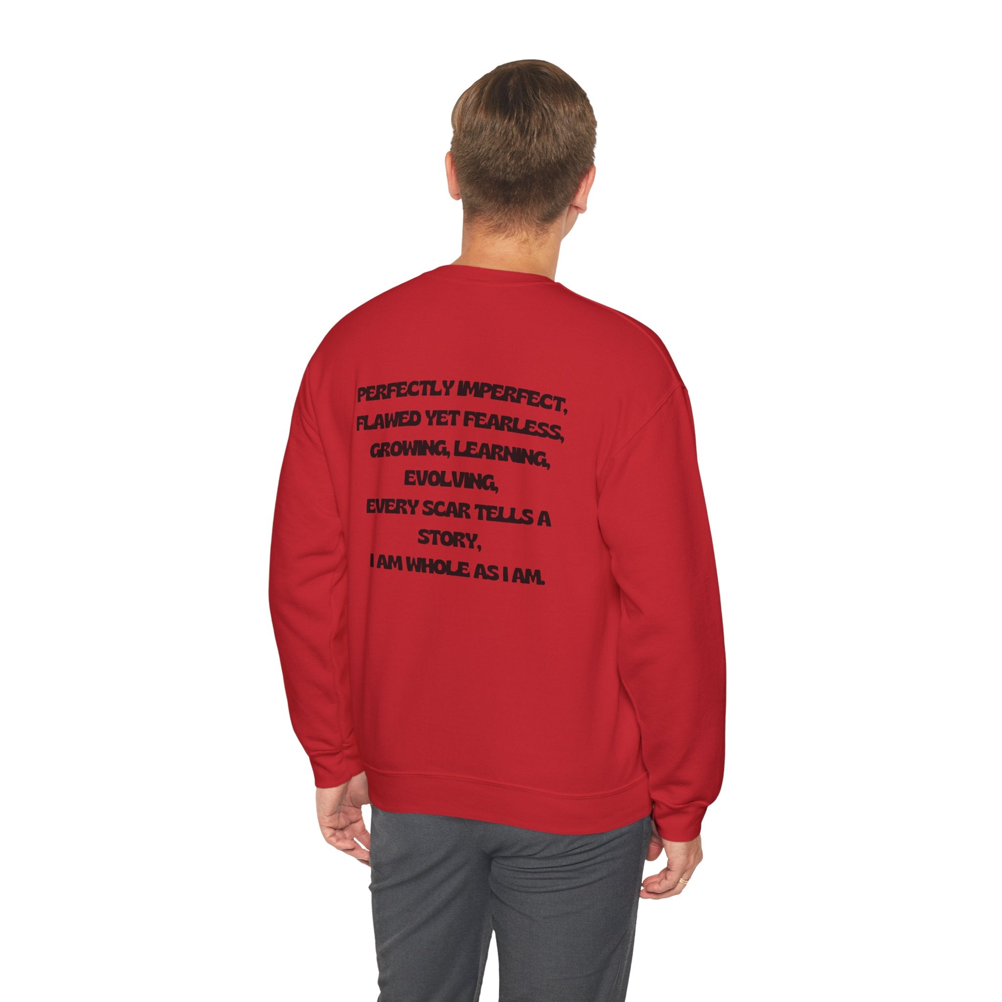 Perfectly Imperfect Minimalist Unisex Sweatshirt