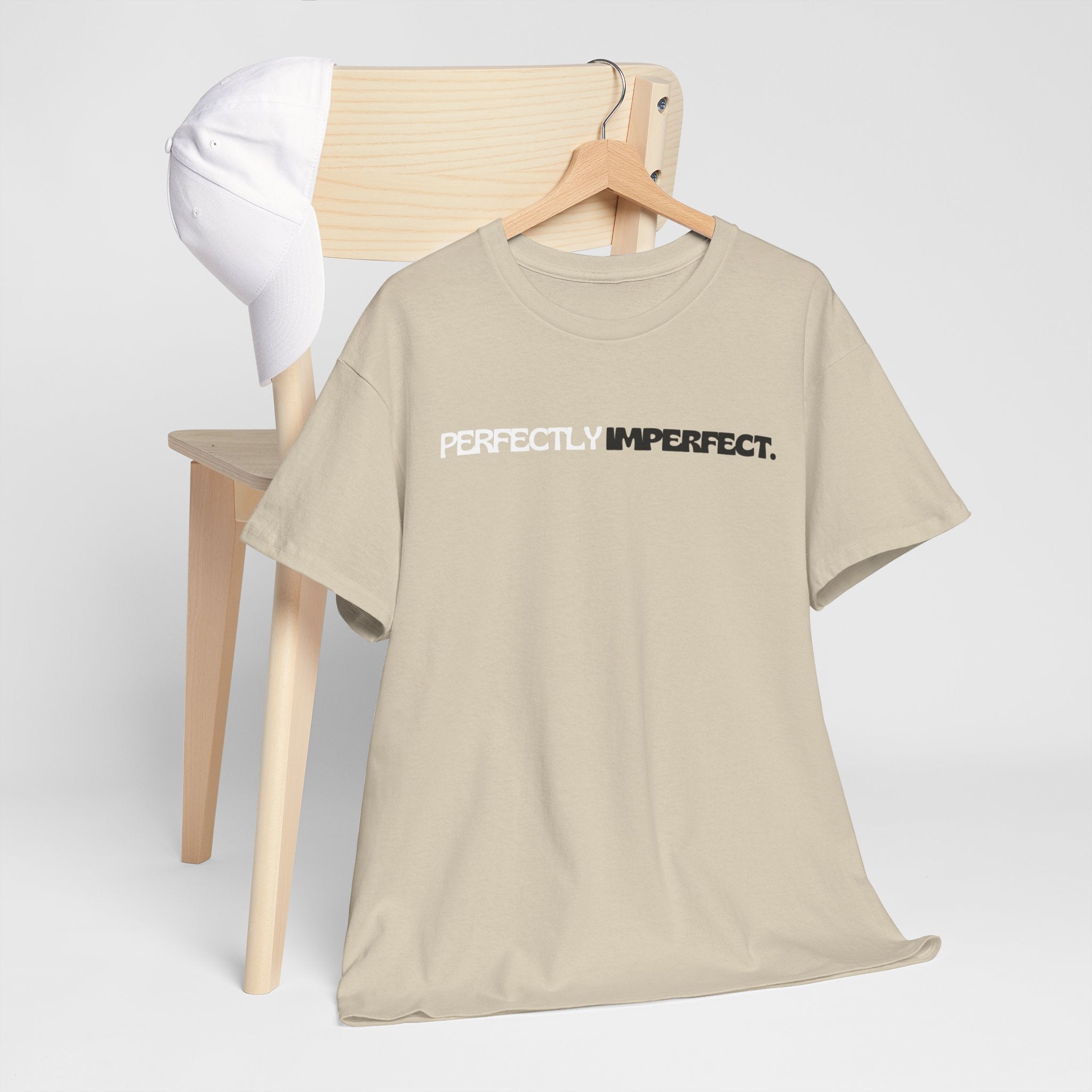 Perfectly Imperfect Minimalist Unisex T-Shirt