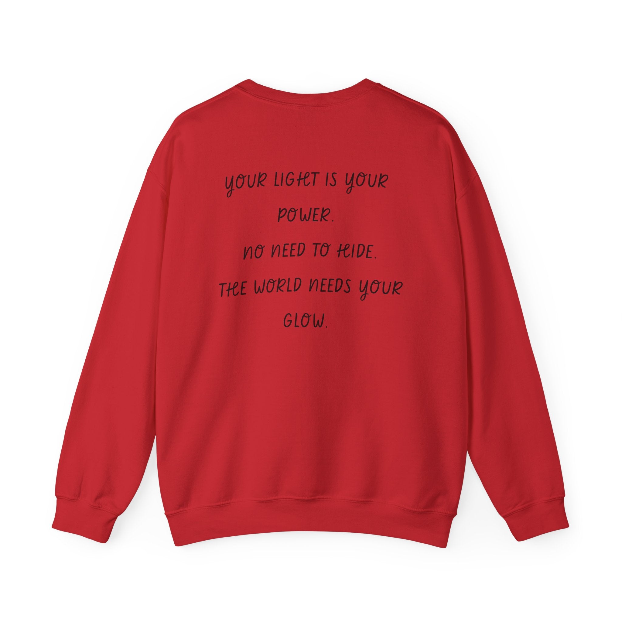 Made To Shine Inspirational Crewneck Sweatshirt