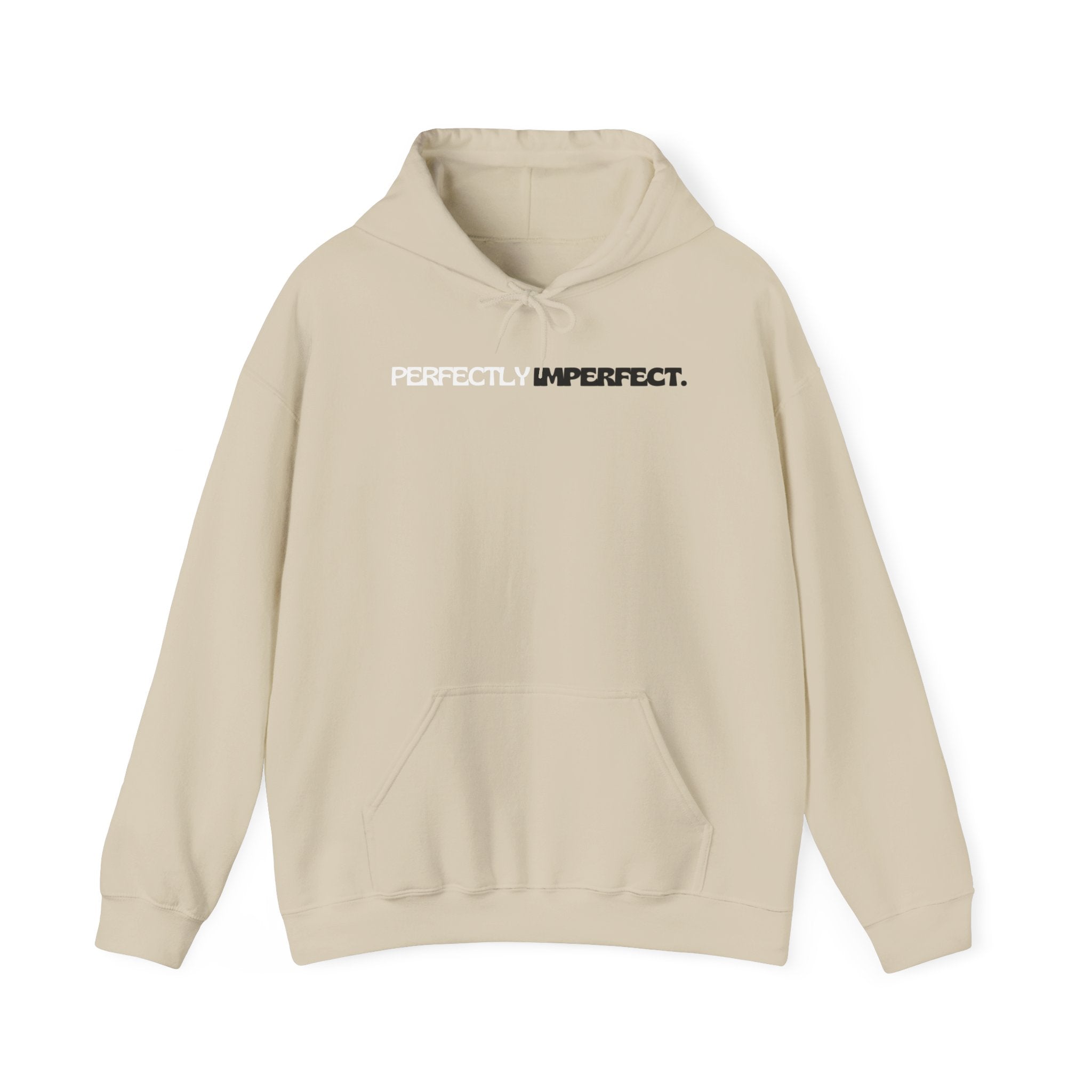 Perfectly Imperfect Minimalist Unisex Hoodie