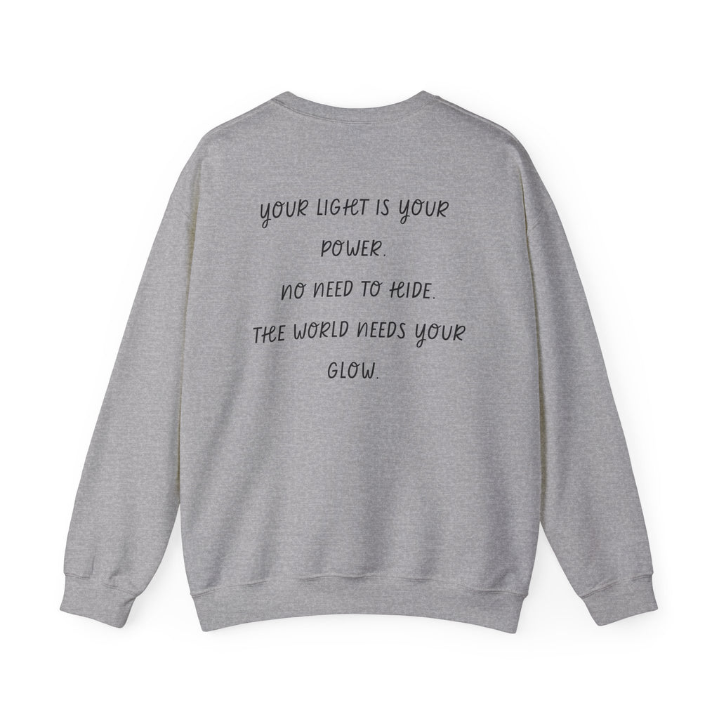Made To Shine Inspirational Crewneck Sweatshirt