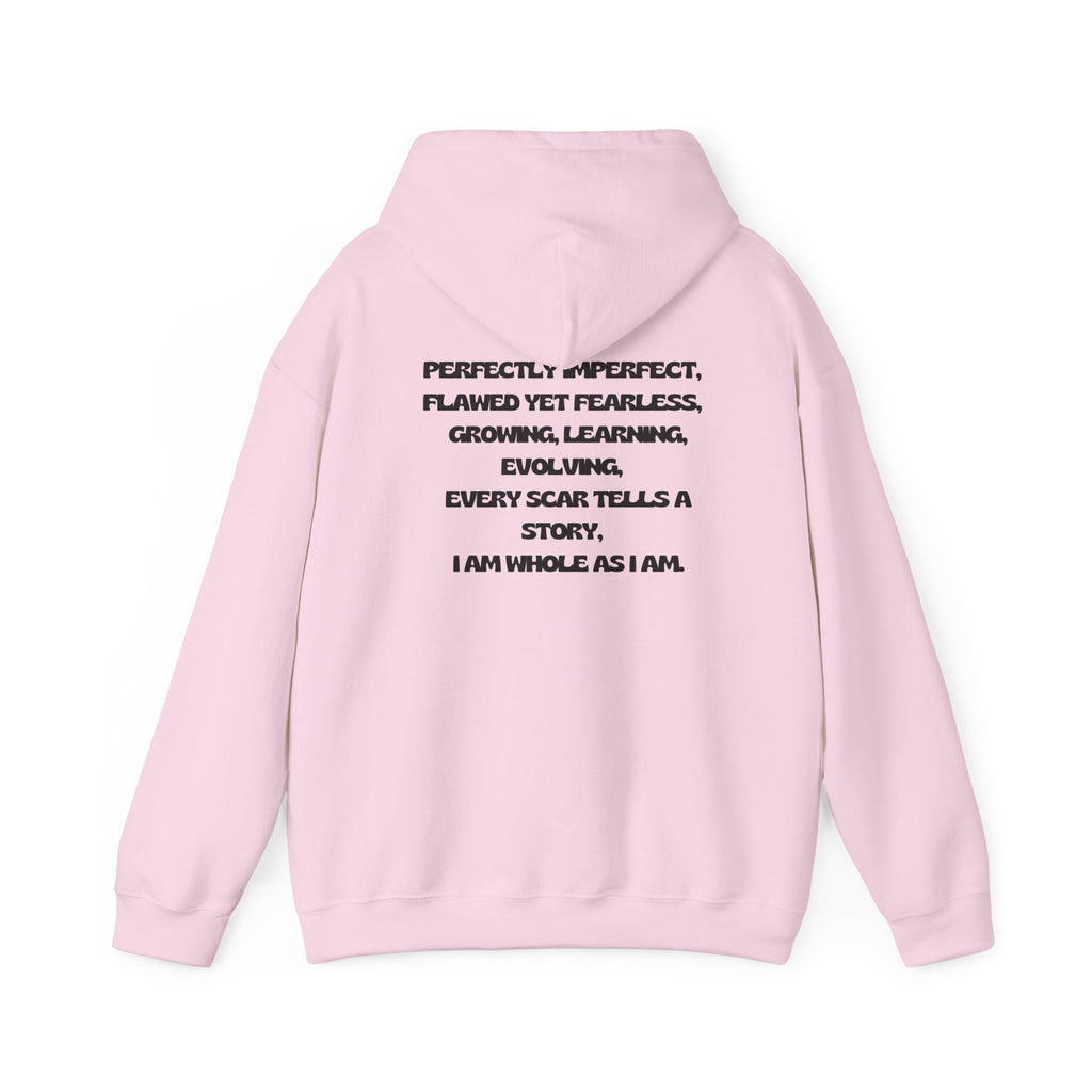 Perfectly Imperfect Minimalist Unisex Hoodie