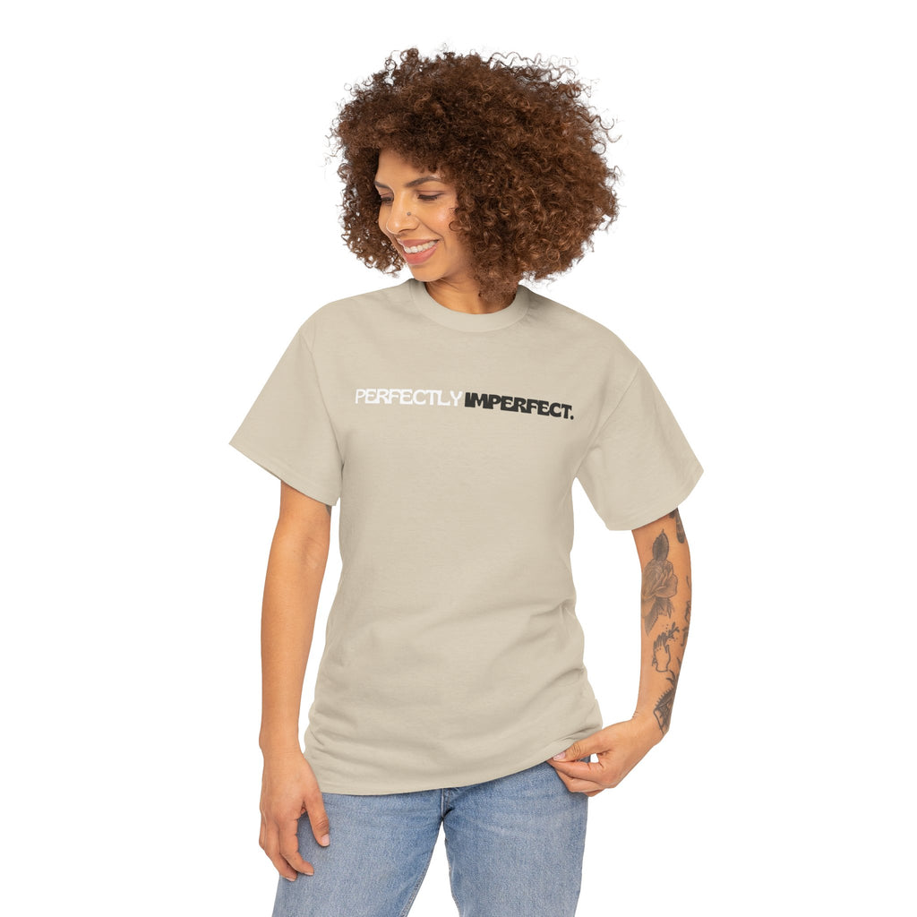 Perfectly Imperfect Minimalist Unisex T-Shirt
