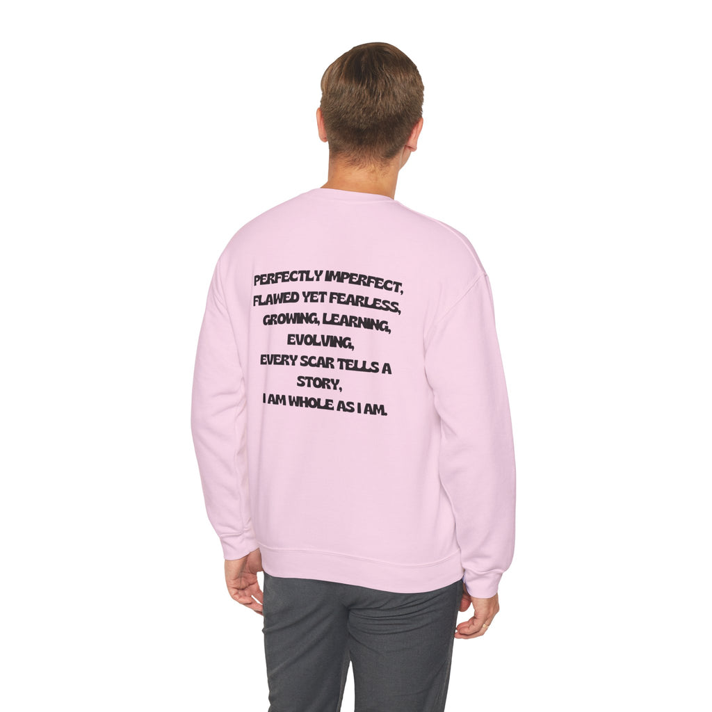 Perfectly Imperfect Minimalist Unisex Sweatshirt
