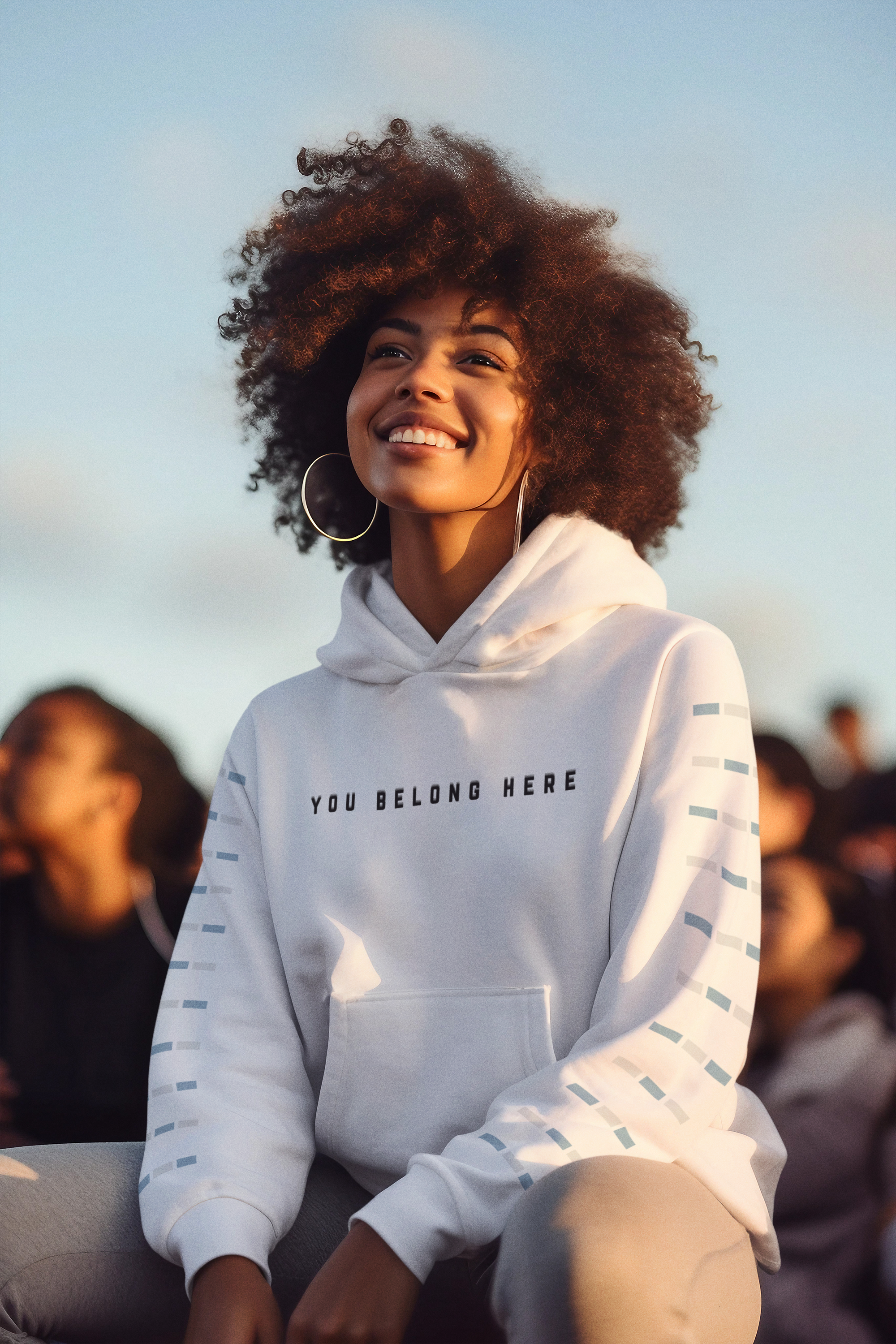 You Belong Here Unisex Hoodie