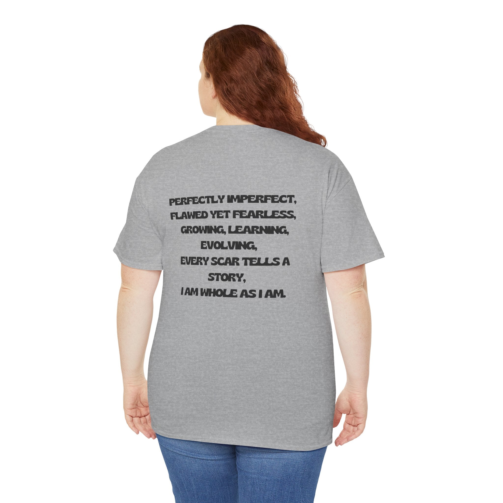 Perfectly Imperfect Minimalist Unisex T-Shirt