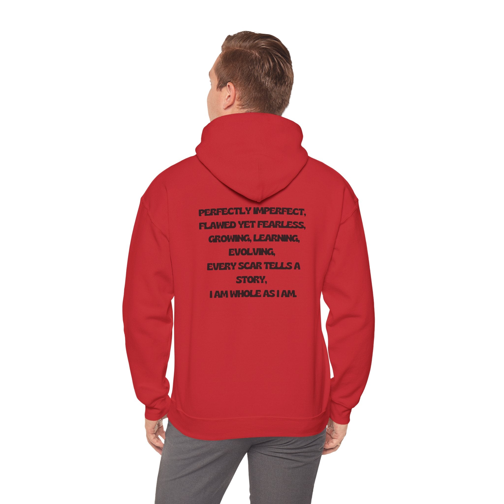 Perfectly Imperfect Minimalist Unisex Hoodie
