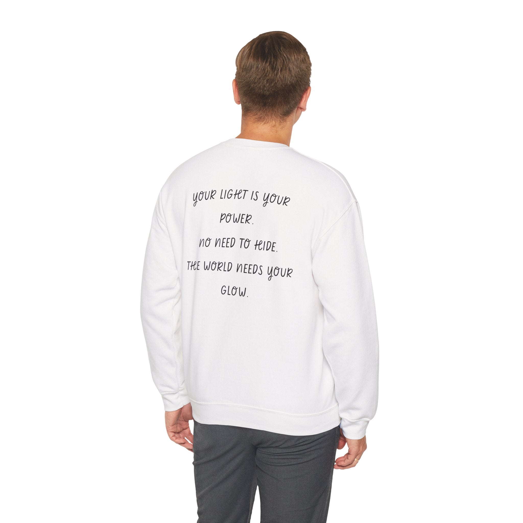 Made To Shine Inspirational Crewneck Sweatshirt