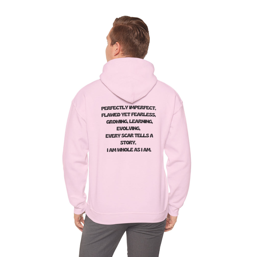 Perfectly Imperfect Minimalist Unisex Hoodie