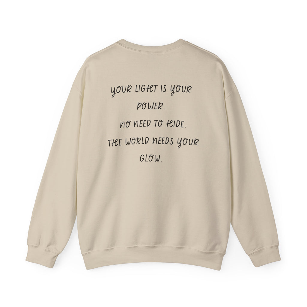 Made To Shine Inspirational Crewneck Sweatshirt