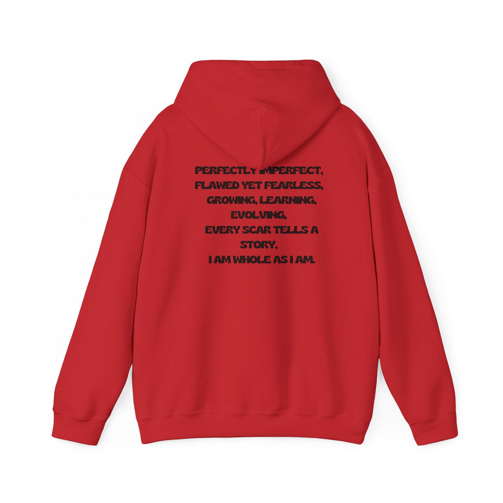 Perfectly Imperfect Minimalist Unisex Hoodie