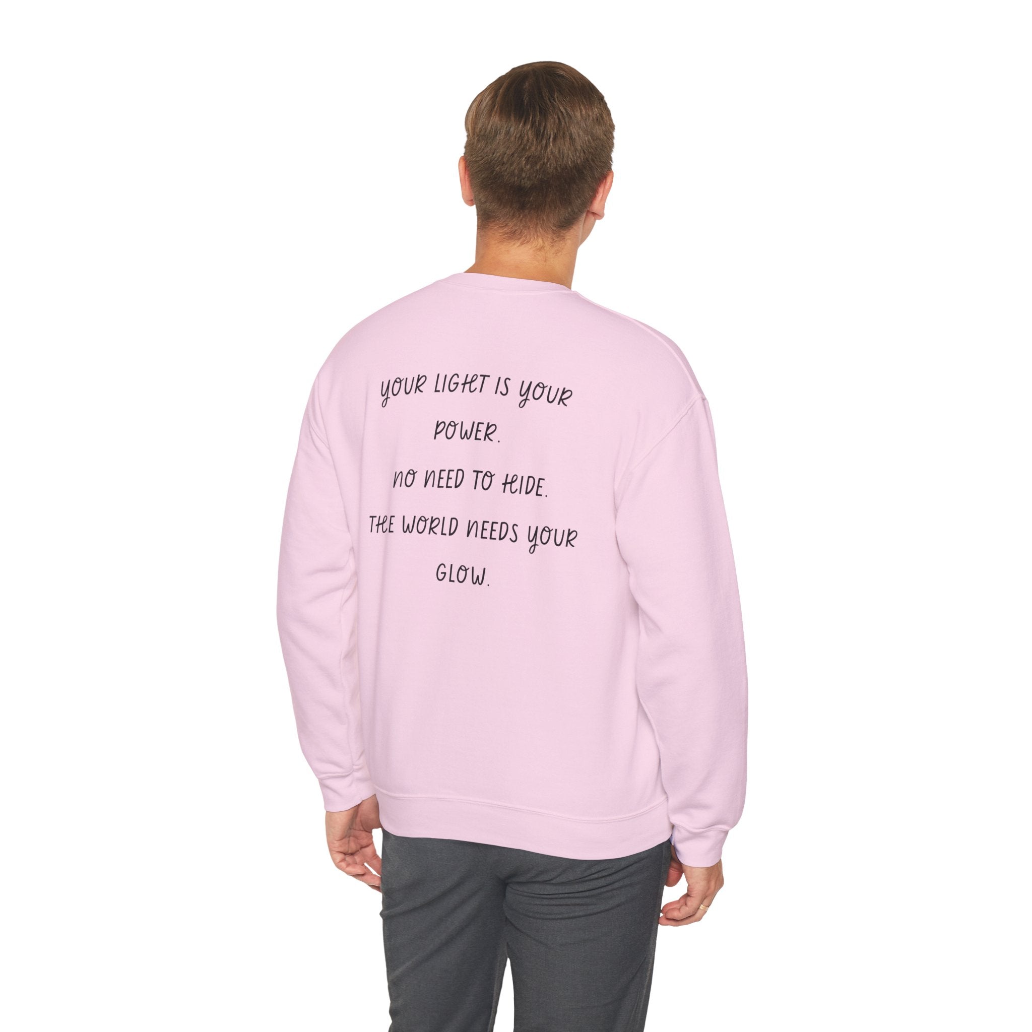 Made To Shine Inspirational Crewneck Sweatshirt