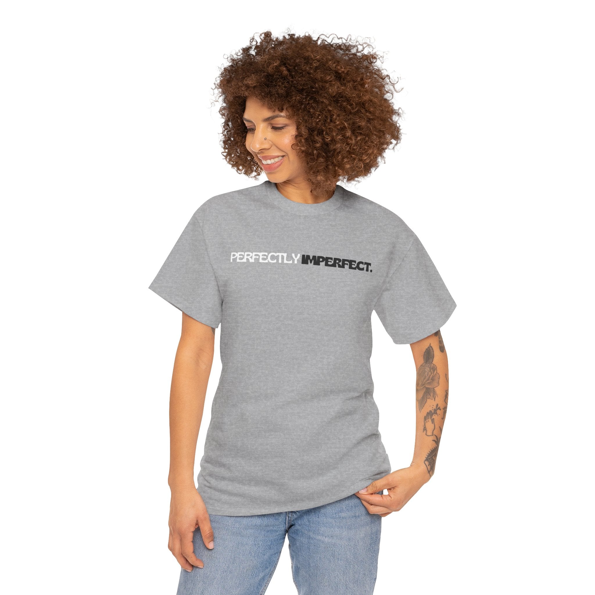 Perfectly Imperfect Minimalist Unisex T-Shirt