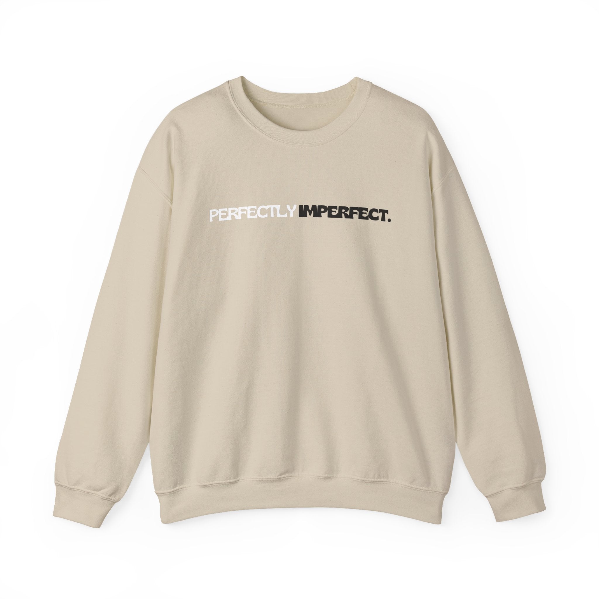 Perfectly Imperfect Minimalist Unisex Sweatshirt