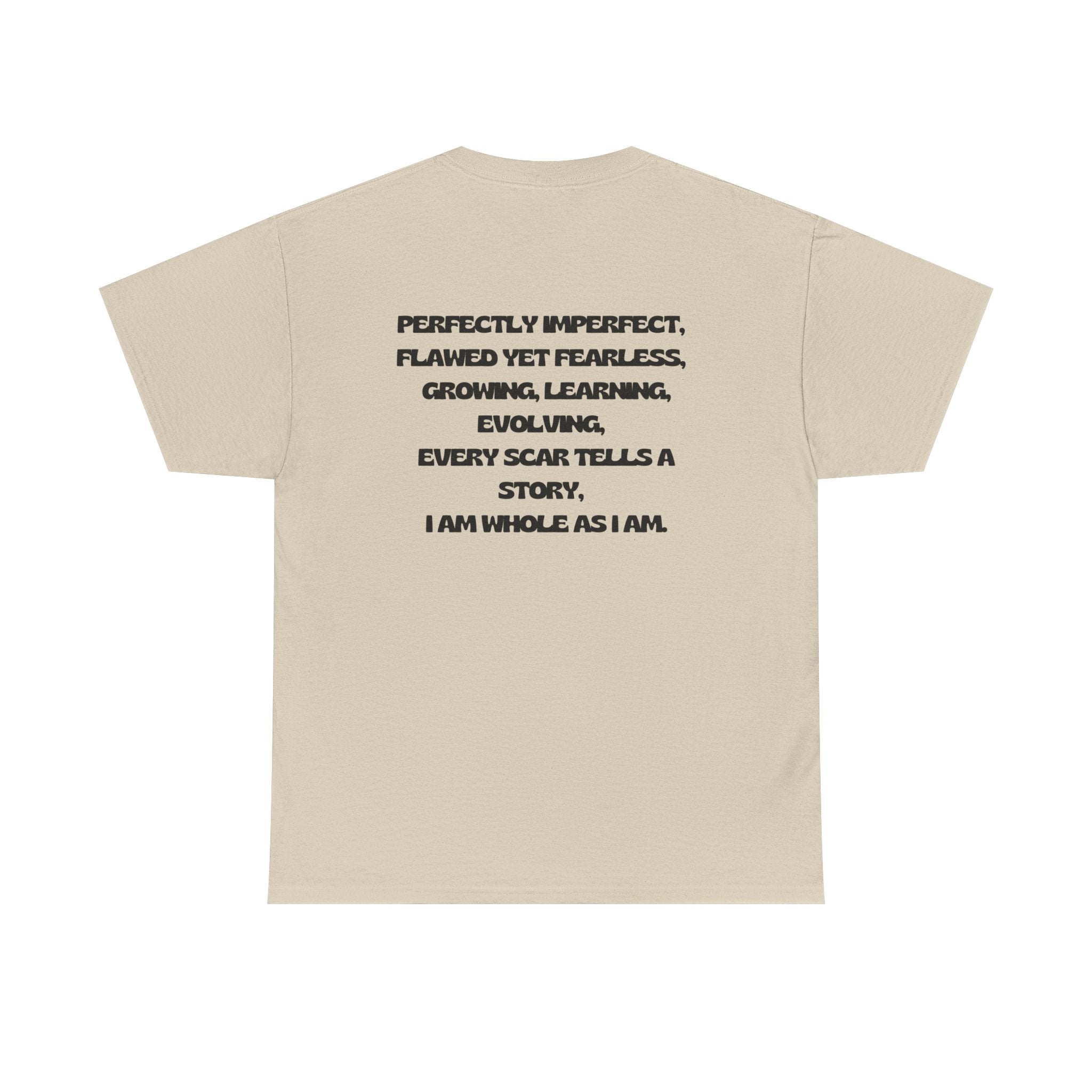 Perfectly Imperfect Minimalist Unisex T-Shirt