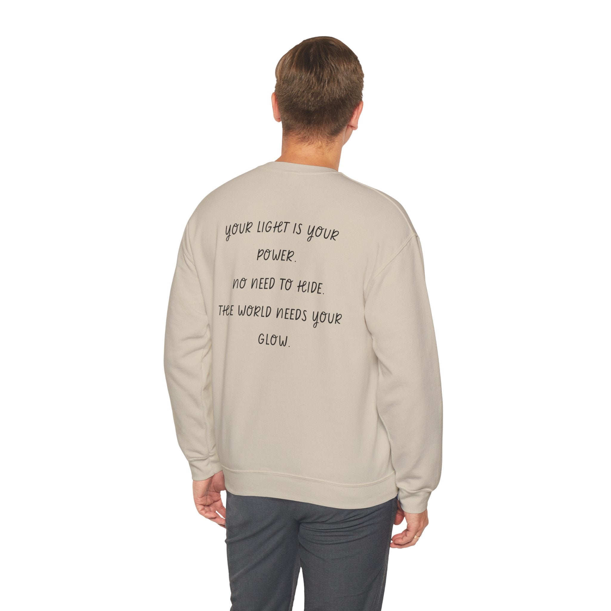 Made To Shine Inspirational Crewneck Sweatshirt
